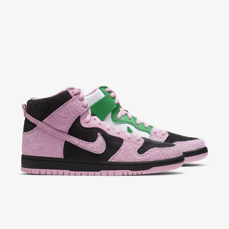 nike sb dunk high pro prm invert celtics